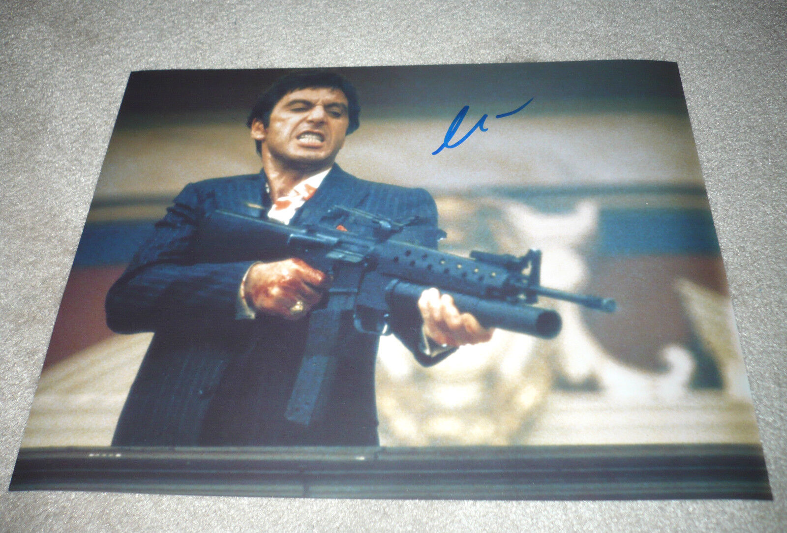 AL PACINO SIGNED SCARFACE 11X14 Photo Poster painting COA GODFATHER II HEAT DOG DAY AFTERNOON B