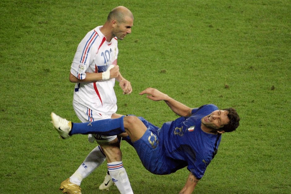 Zidane Headbutts Marco Materazzi