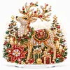 DIY Special Shape Diamond Painting Pearl Art Desk Ornament Xmas Decor Kit