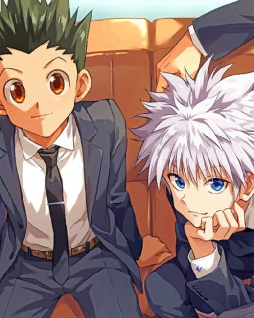 

Gon And Kilua – Paint By Numbers - 40*50CM, 501 Original