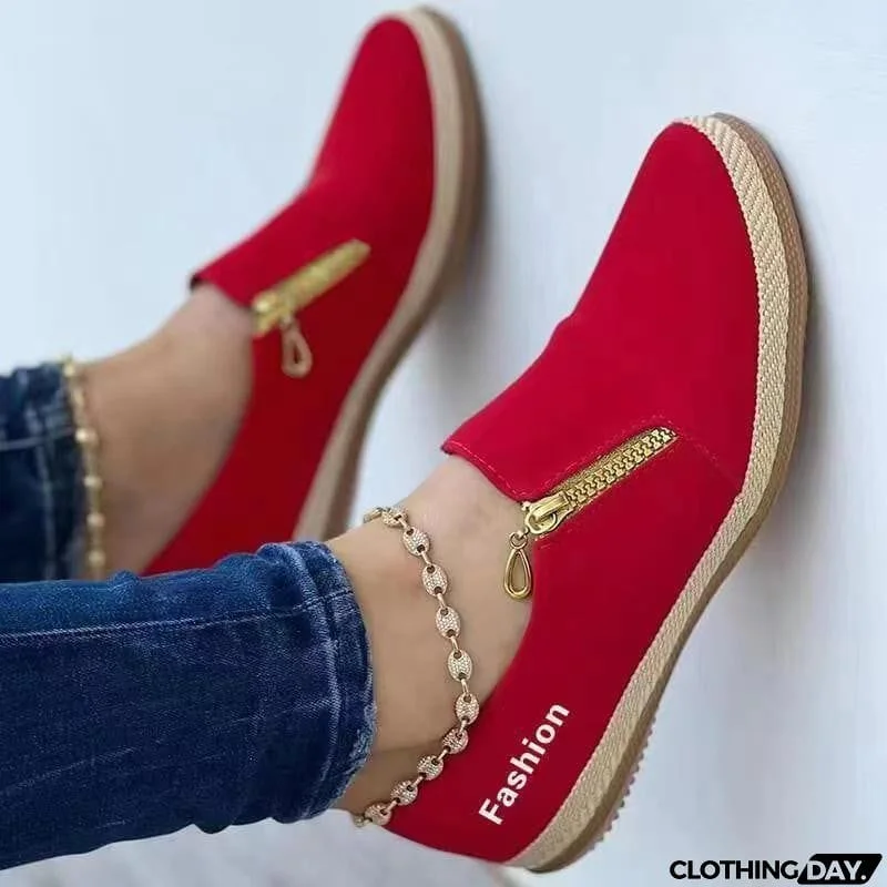 Women's Fashion Daily Wear Round Toe Walking Shoes