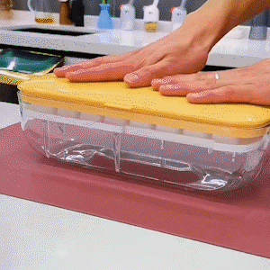 Fabrication de glaçons bac a glacons avec couvercle Press'up démoulage  facile