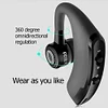 V9 Handsfree Wireless Business Bluetooth-compatible Headset with Mic for Driver
