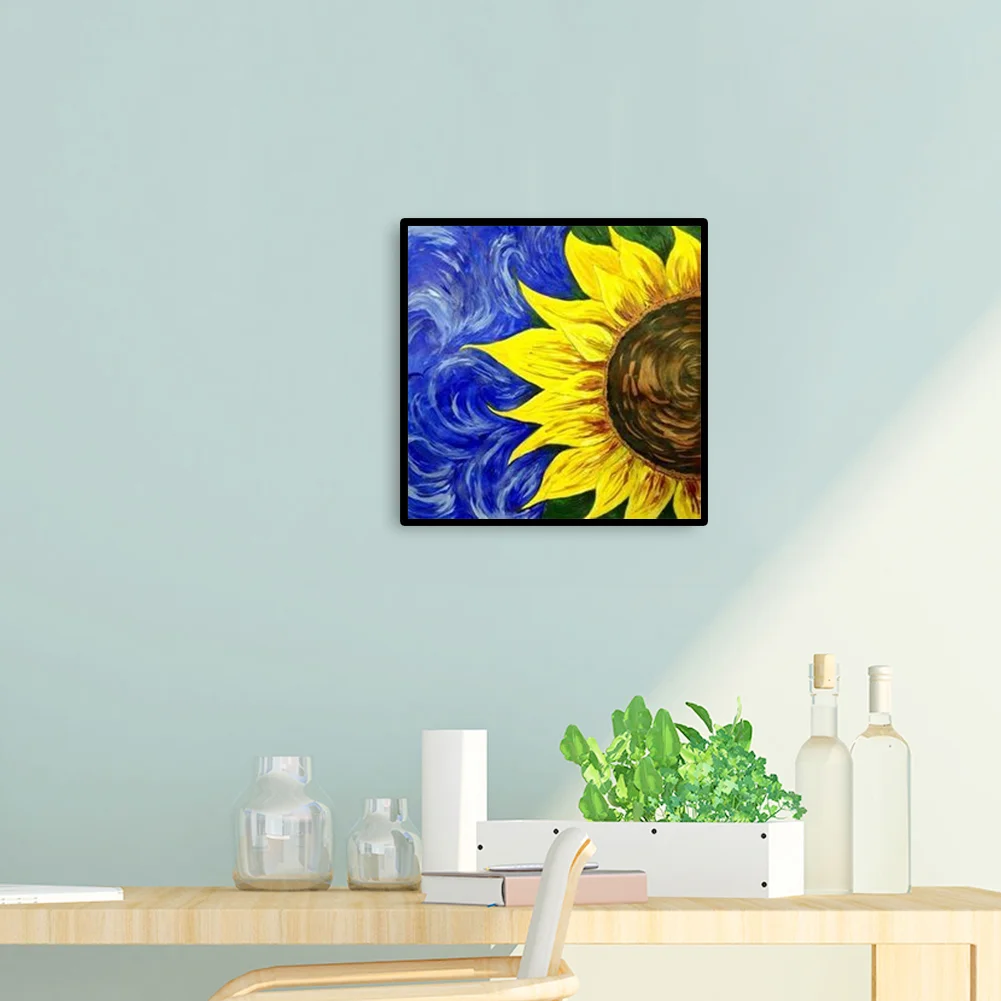 DIY Paint By Number 20*20cm - Sunflower