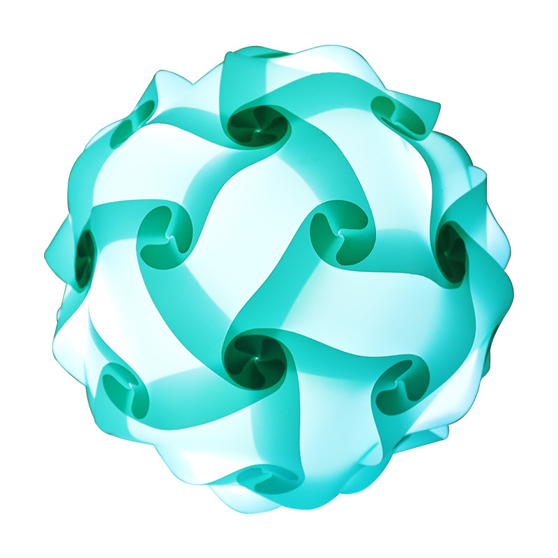 DIY IQ Elements puzzle Scandinavian lampshade creative DIY living room supplies | 168DEAL