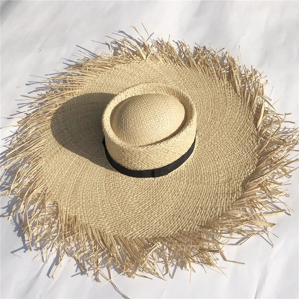 Summer Wide Brim Soft Straw Sun Hat