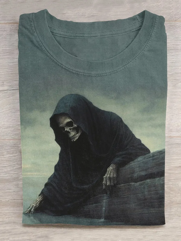 Unisex Grim Reaper Halloween T-shirt