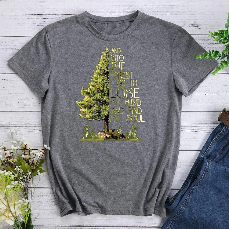 PSL And Into The Forest I Go To Lose My Mind Hiking Tee-610669