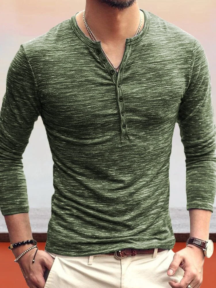 Bottoming Long Sleeve Slim Fit T-Shirt