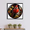 4pcs Diamond Painting -DIY Round Drill Stained Glass Animal