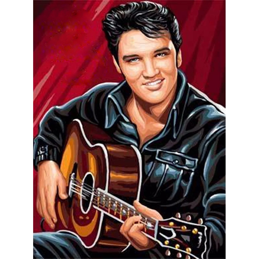 

Elvis Presley - Round Drill Diamond Painting - 30*40CM, 501 Original