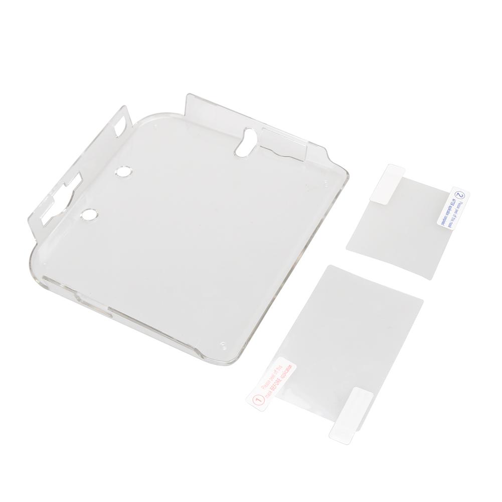 

Transparent Plastic Hard Case Cover Shell For Nintendo 2Ds+Film, 501 Original