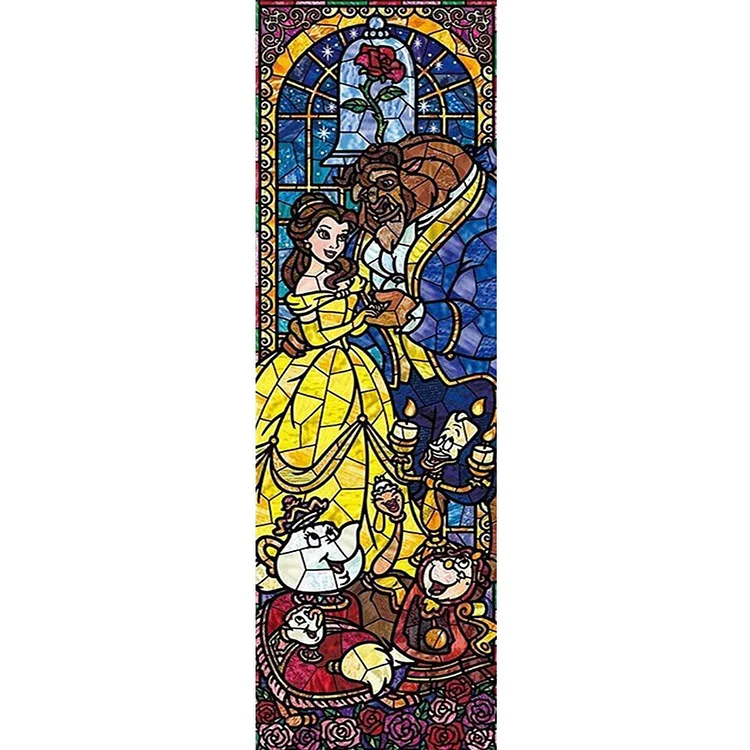 Beauty and the Beast | Full Round/Square Diamond Painting Kits | 30x90cm