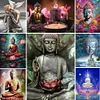[Multi-Style]Bouddha Religieux -Peinture Diamant Ronde Compl&egrave;te-30*40CM