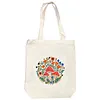 Cross Stitch Canvas Bag Making Kits with Hoop Frame Printed Embroidered Canvas Bags for Adults Handicraft Sewing Materials DIY Tote Handbag Needlepoint Kits 12.5x14.4in tapestrymarket