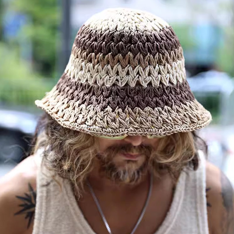 Fashion Gradient All-Match Bucket Hat