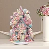 Diamond Painting Acrylic Candy House Desktop Ornaments