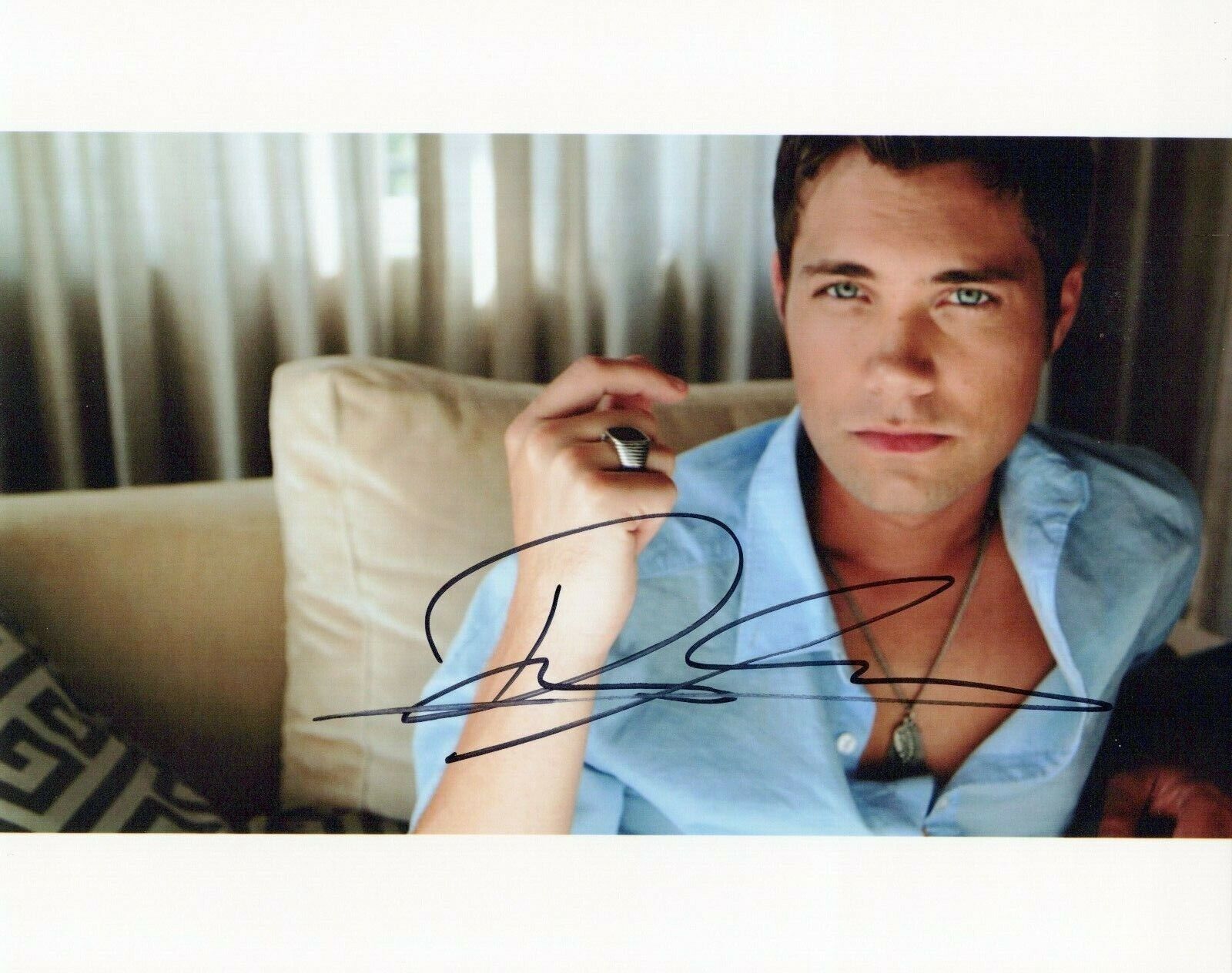 Drew Seeley head shot autographed Photo Poster painting signed 8x10 #2