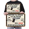 Gun - Metal Tin Signs(8*12Inch/12*16Inch)
