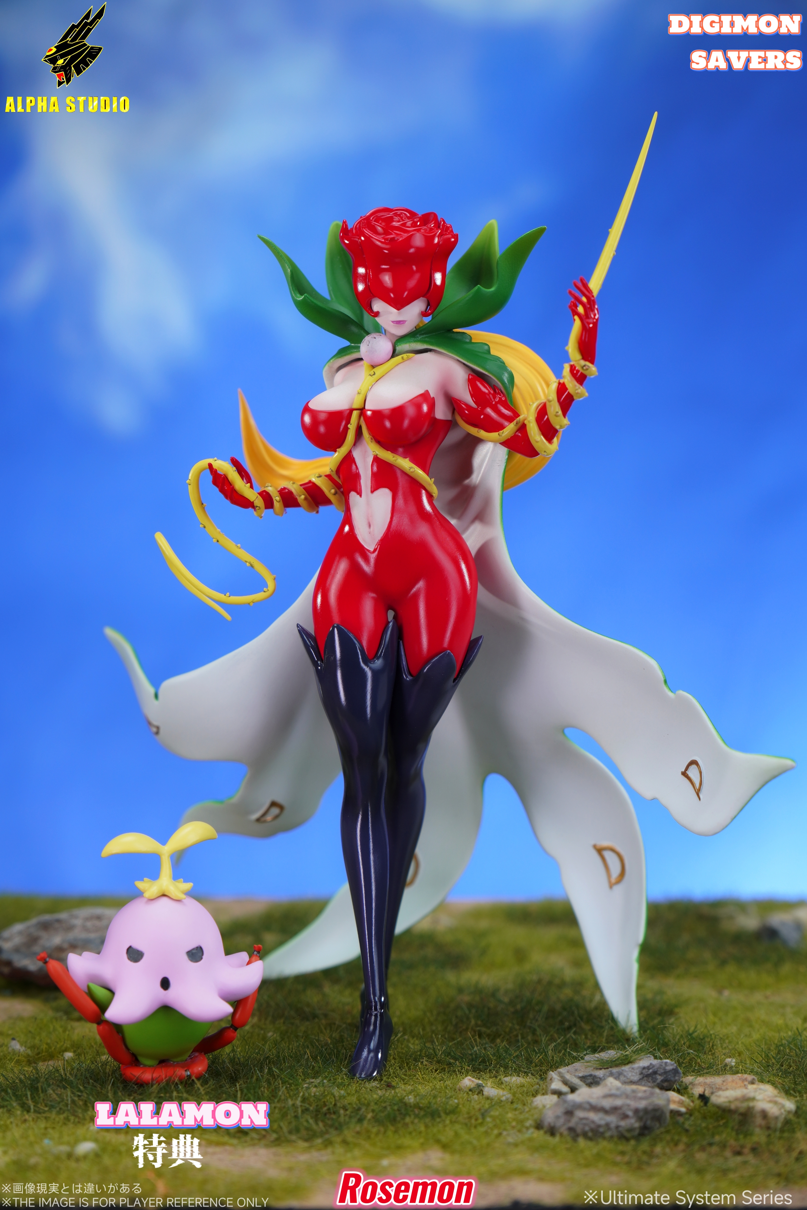 Alpha Studio - Digimon Rosemon Statue(GK)-
