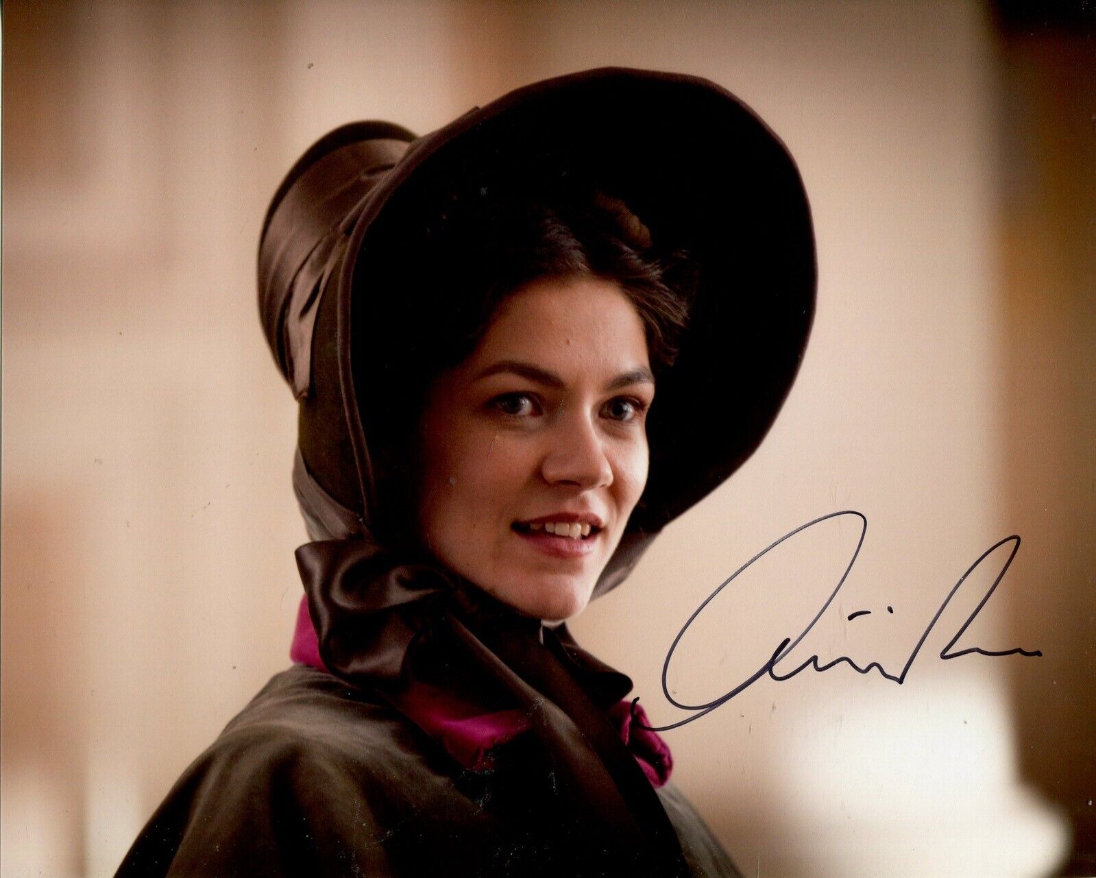 Actress Olivia Ross signed WAR & PEACE 8x10 Photo Poster painting - UACC DEALER