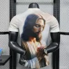 Brazil 2025 White with Jesus Praying Portrait Shirt