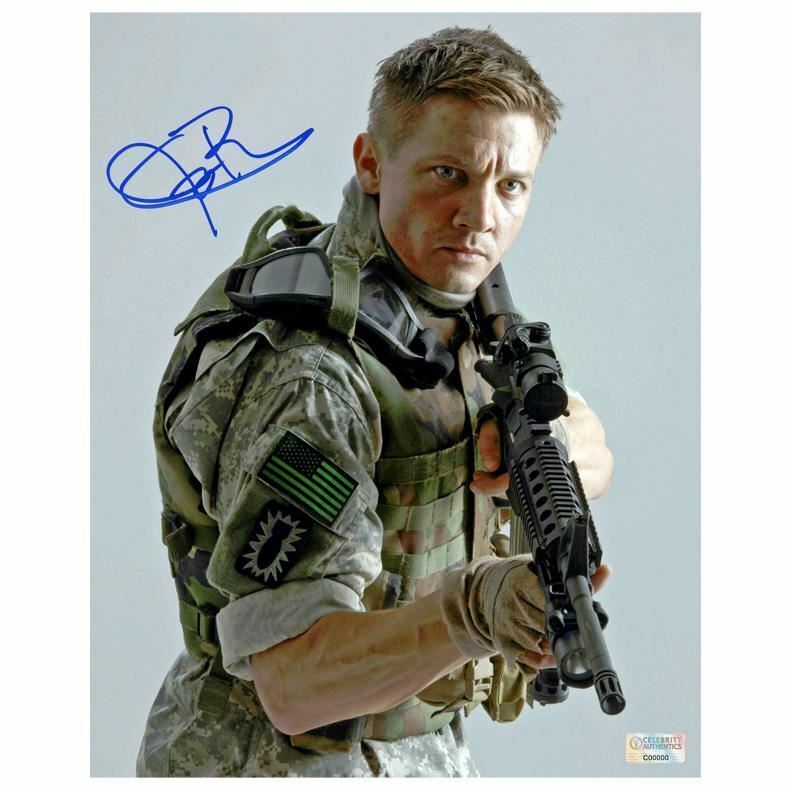 Jeremy Renner Autographed The Hurt Locker William James 8x10 Photo Poster painting