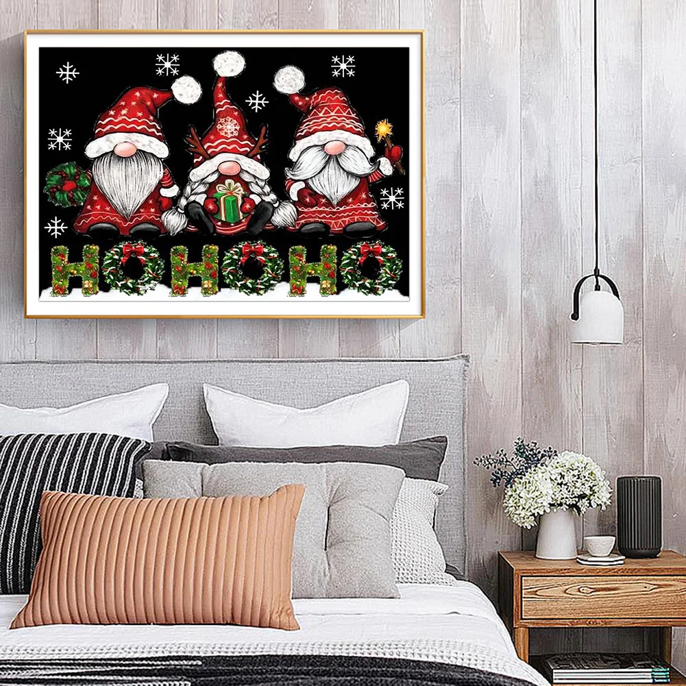 Diamond Painting - Full Round Drill - Christmas Dwarf(40*30cm)