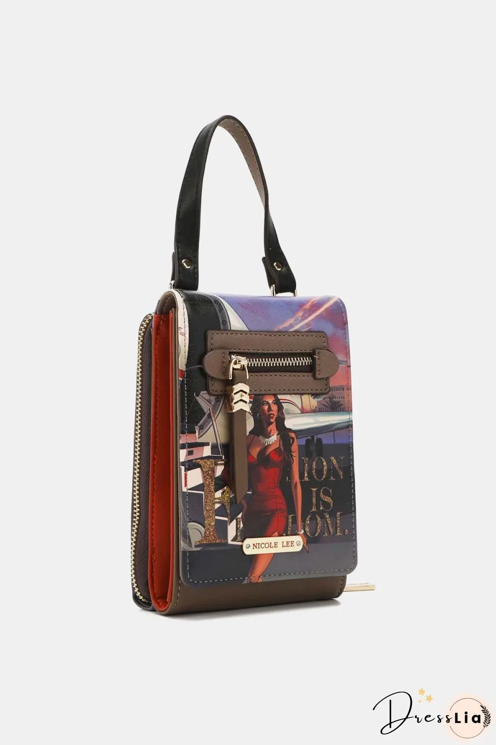 Nicole Lee USA Small Crossbody Wallet