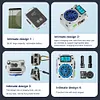 Wireless Bluetooth-Compatible 5.2 Speaker FM Radio Fingertip Gyro Mini Speaker