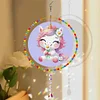 DIY Unicorn Suncatcher Diamond Painting Hanging Pendant