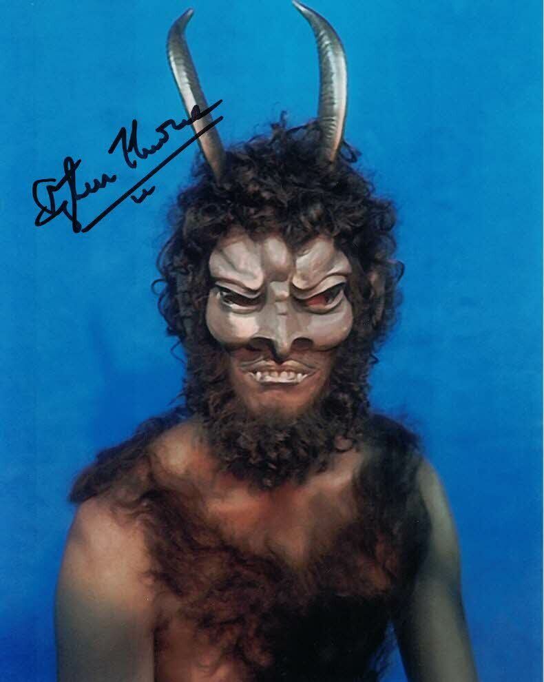 STEPHEN THORNE - Azal in The Daemons- Doctor Who hand signed 10 x 8 Photo Poster painting