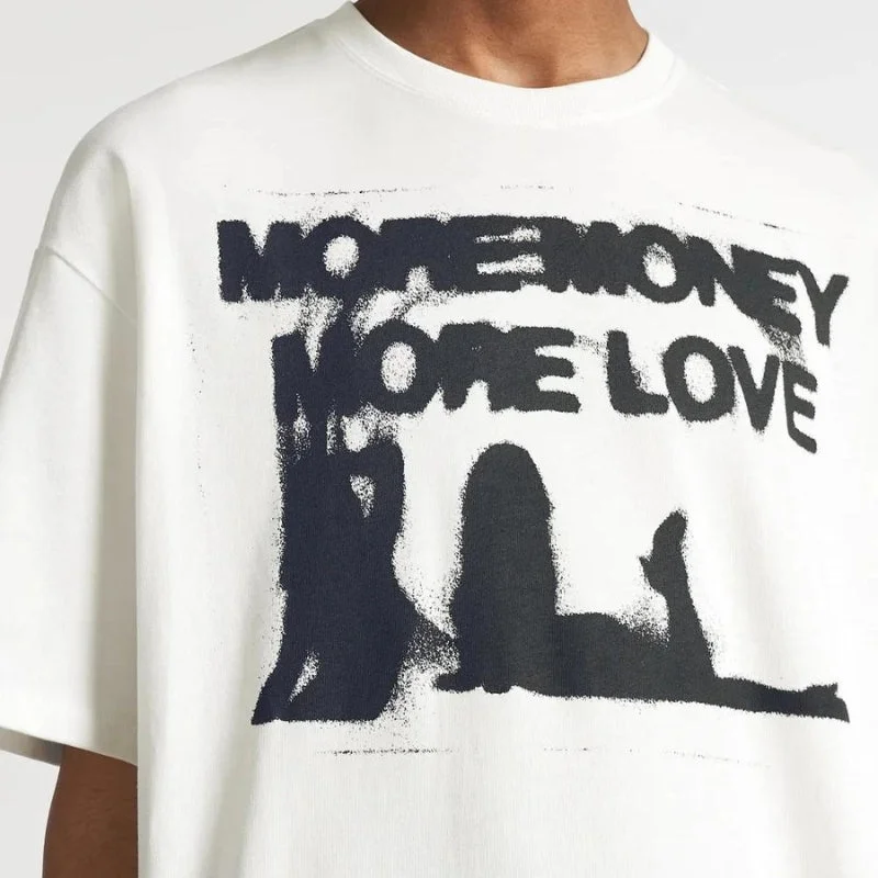 Brownm Money More Love Tee