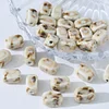 Netural Brown Khaki Colors Ceramic Beads DIY Jewelry Accessories