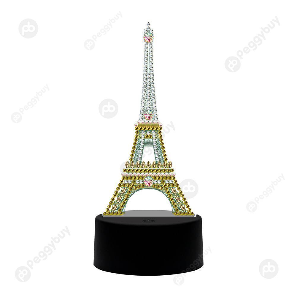 

Eiffel Tower - DIY Creative Diamond LED Lamp, 501 Original