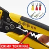 Crimper Cable Cutter Adjustable Automatic Wire Stripper Multifunctional Stripping Crimping Pliers Terminal Hand Tool