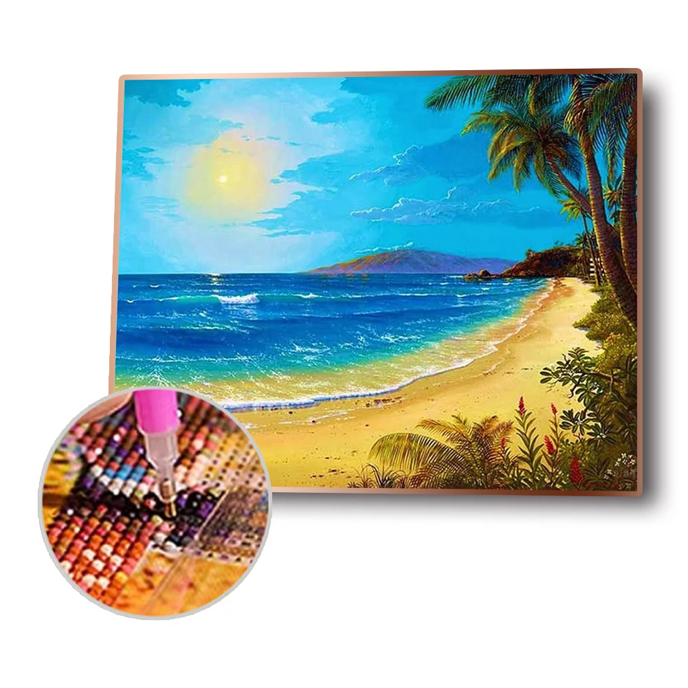 Diamond Painting - Full Square - Sunny Beach