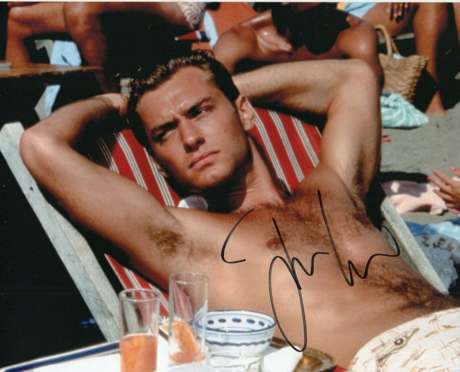 Autographed Jude Law signed 8 x 10 Photo Poster painting Nice