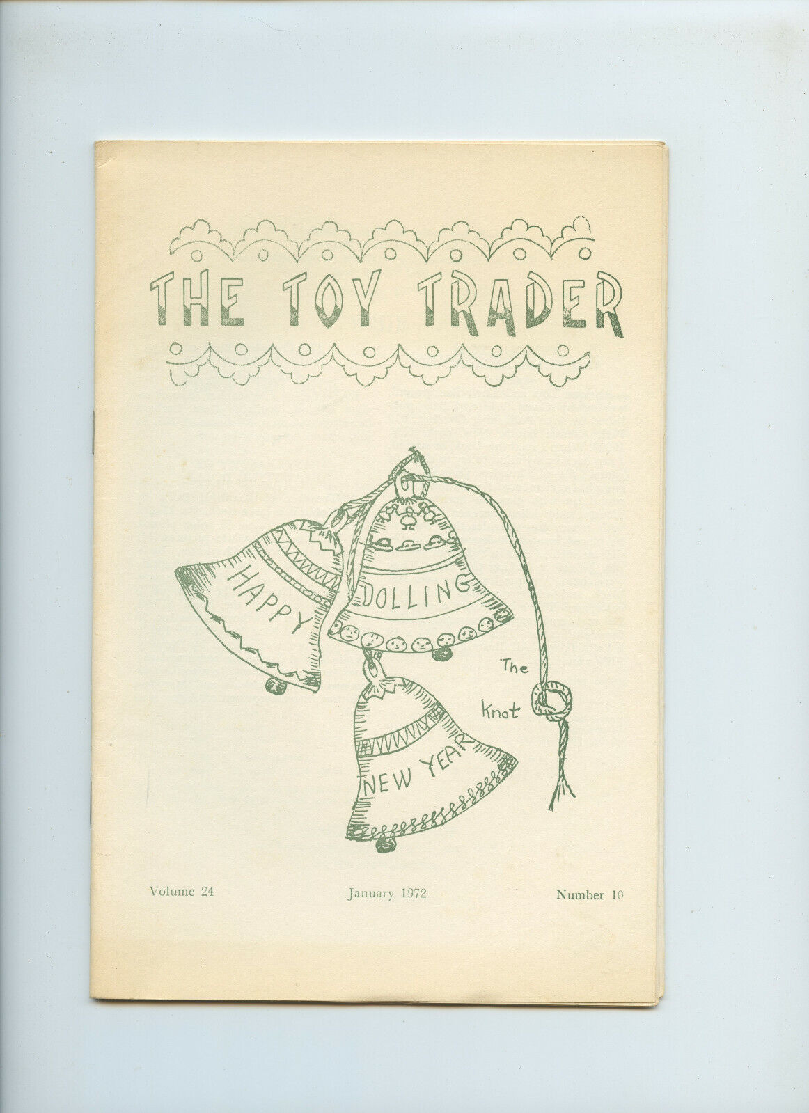 January 1972 The Toy Trader Magazine Photo Poster paintings President John Adams Classified Ads