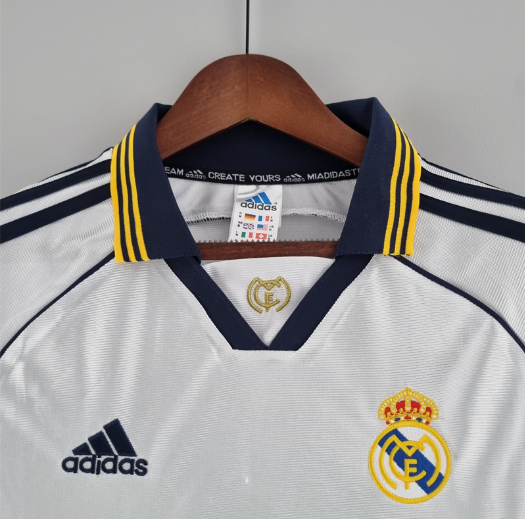 Retro 2000 Real Madrid Home Football Shirt Thai Quality