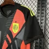 2024 Goalkeeper Black Spain Soccer Jersey
