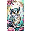 (US Only)Partial AB Diamond Painting - Full Round Drill - Owl (Canvas|45*75cm)