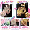 Kit sp&eacute;cial de drill diamant&eacute; en forme de papier toilette 5d DIY