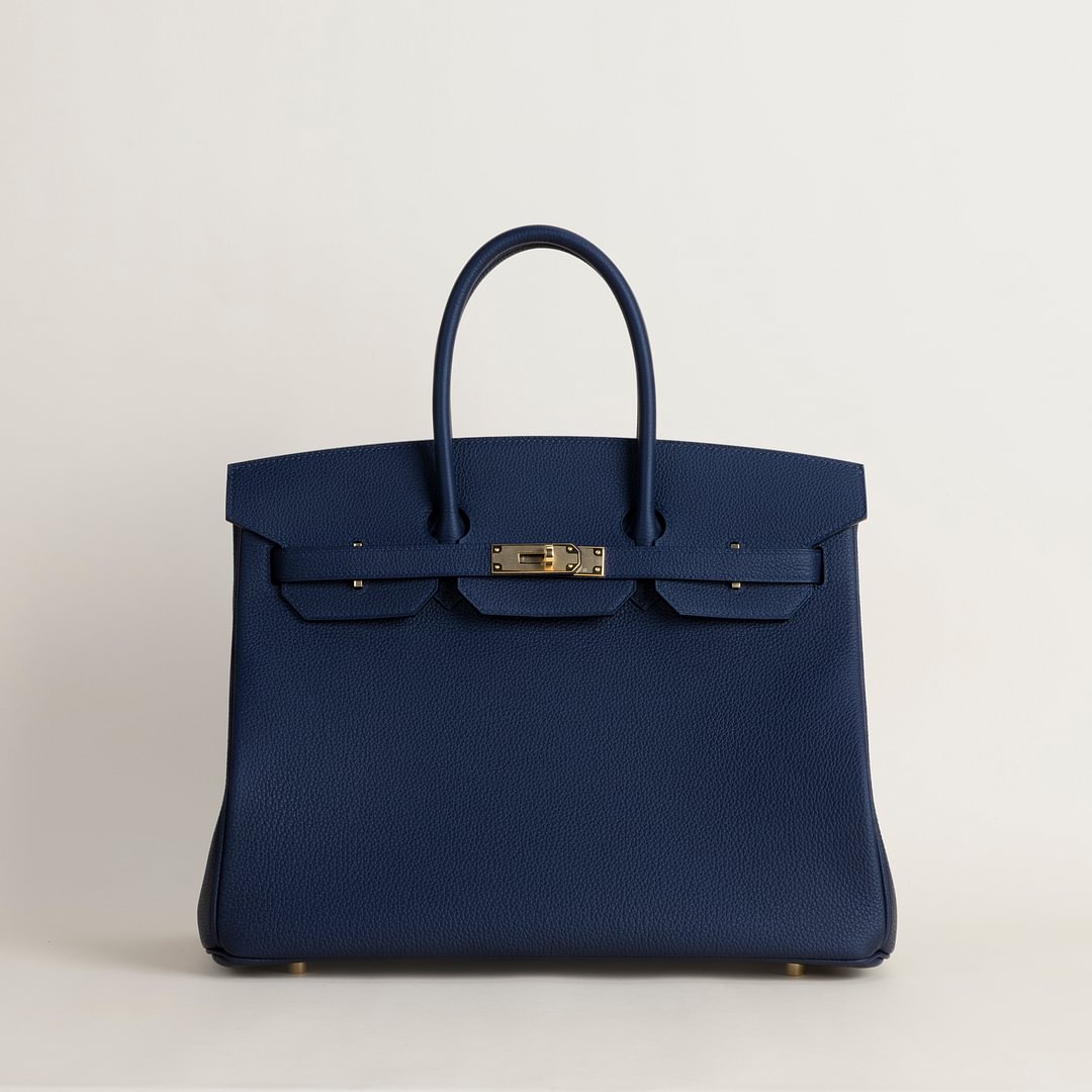 Birkin 35cm Togo 2Z Blue nuit  GHW