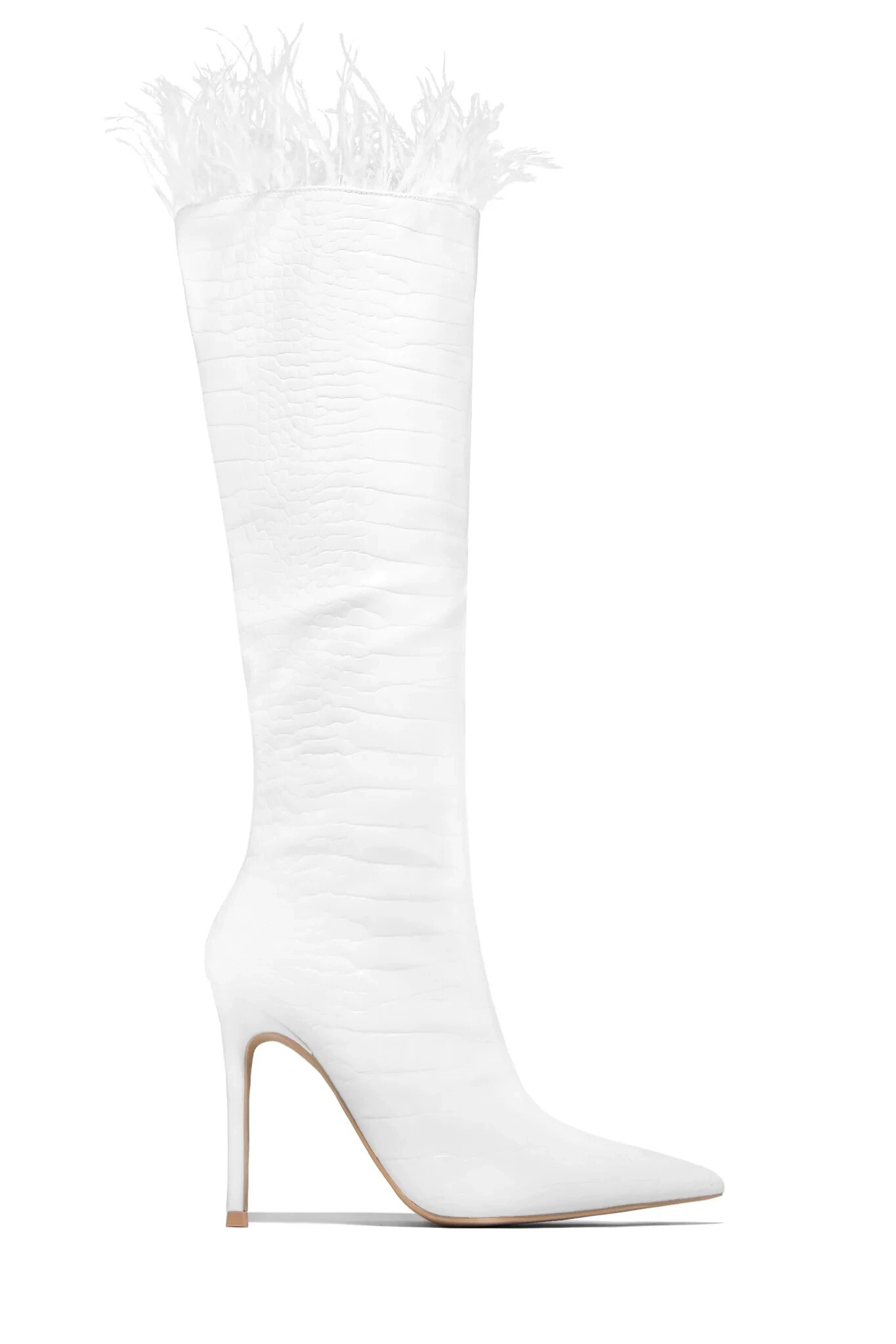 VCSHOES Women Knee High Boots Women Slim High Heel Knight Shoes Zopper Red/pink Party Heels Club Dancing Botas Mujer 44
