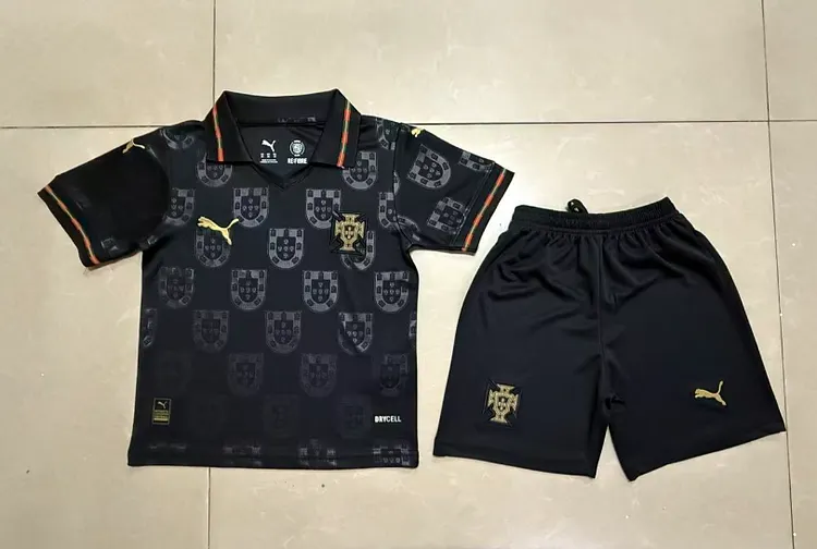 25-26 Portugal children's football jersey, 1:1 replica, Thai quality.