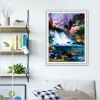 Beautiful Waterfall Scenery  | Full Round Diamond Painting Kits
