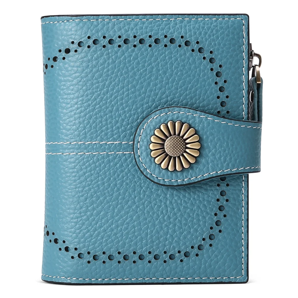 Cropped Zip Wallet
