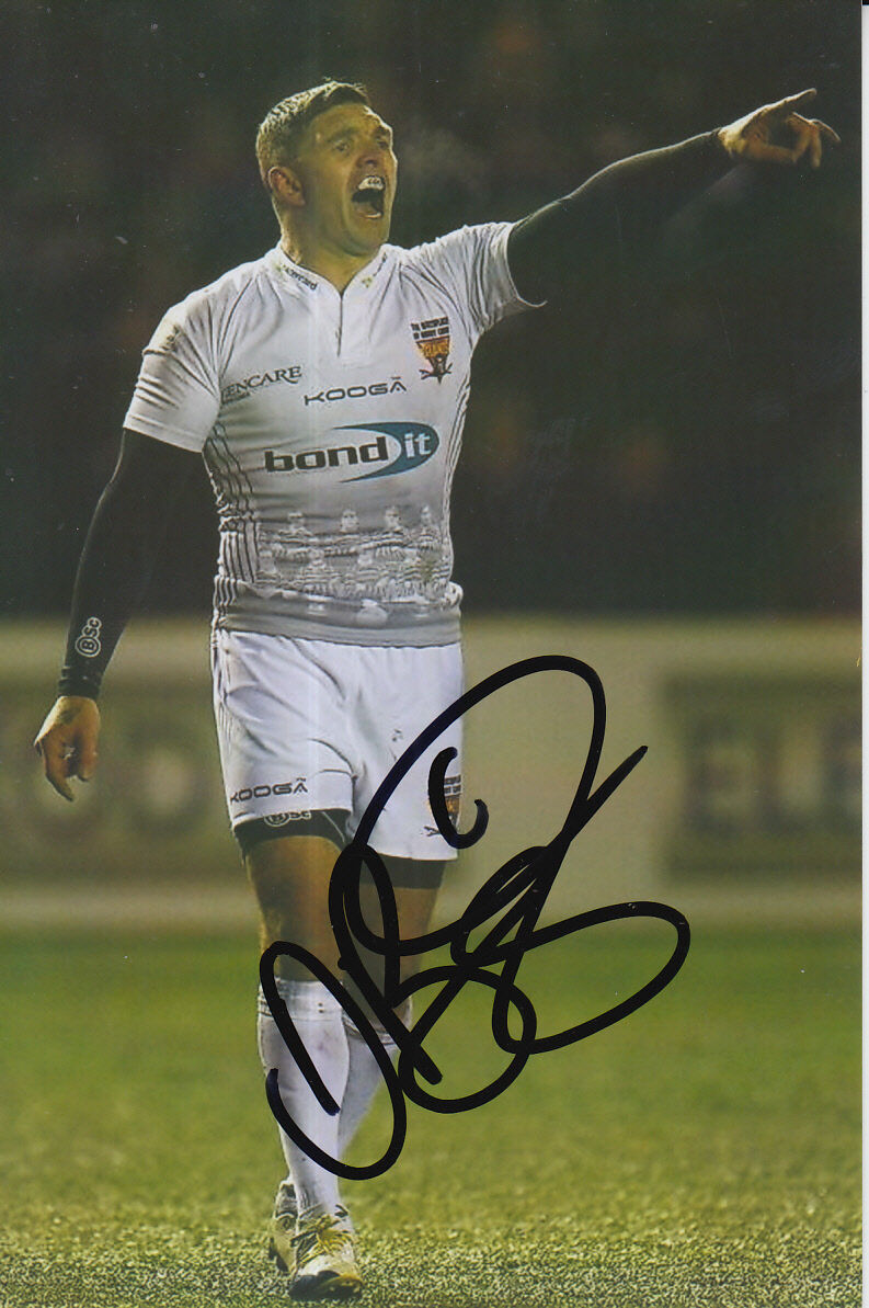 HUDDERSFIELD GIANTS HAND SIGNED DANNY BROUGH 6X4 Photo Poster painting 9.