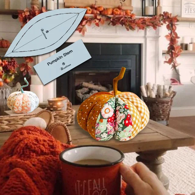 DIY Autumn Pumpkins Templates + With Instructions